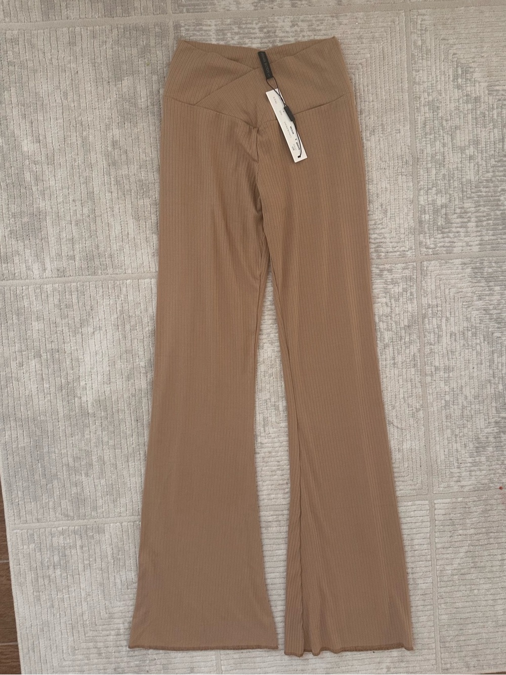Indah Ribbed Flared Lounge Pants (part of a set)